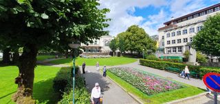 Small park in the city