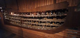 The interior model of the ship