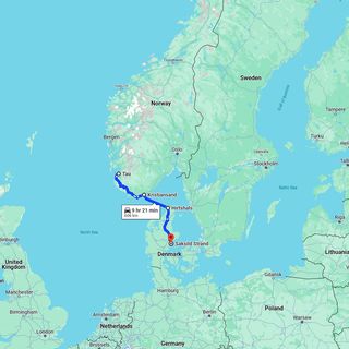Travel map