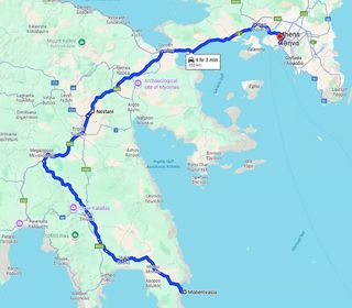 Travel map