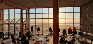 View from the restaurant