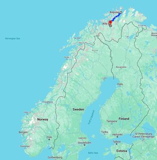 Travel map