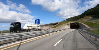 Entrance into the Ryfylke Tunnel