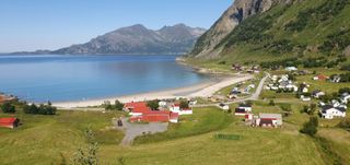 View of one of the Sommarøy bays