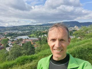 A selfie from the fortress